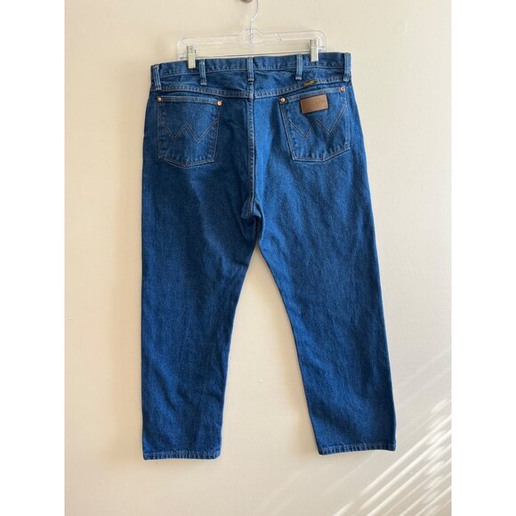 VTG Wrangler Cowboy Cut Jeans Mens 38X30 13MWZPW Western 90s - Picture 1 of 6